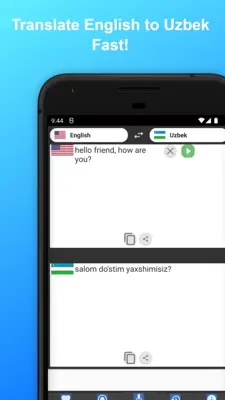 English to Uzbek Translator android App screenshot 0