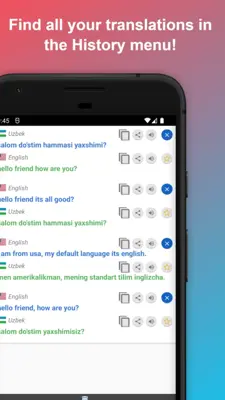 English to Uzbek Translator android App screenshot 4